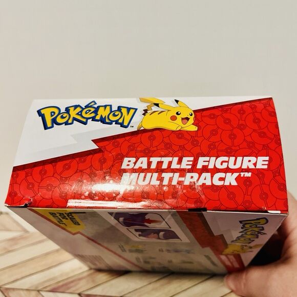 Jazwares Pokemon Battle Figure Multi-Pack Gengar + Scorbunny PKW2548 Sealed - Picture 3 of 6
